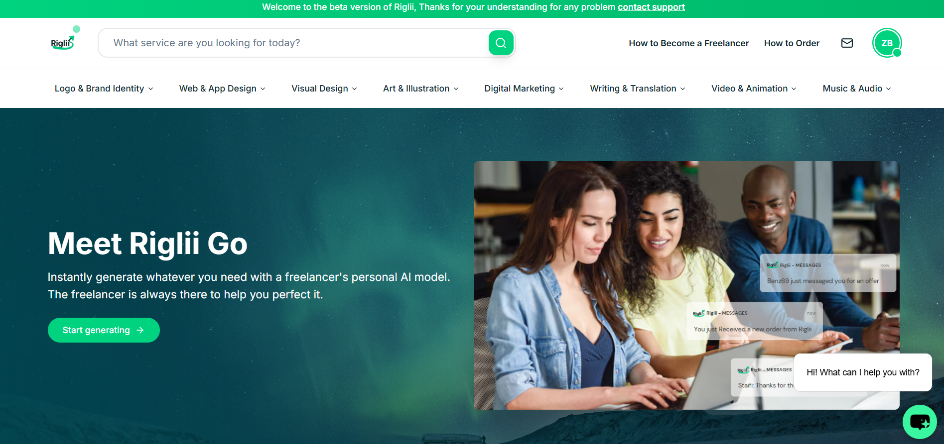 Riglii - Algerian Freelance Platform